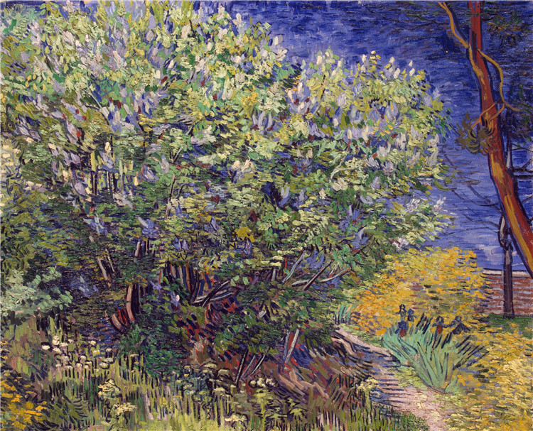 Lilacs 1889 Van Gogh Oil Painting